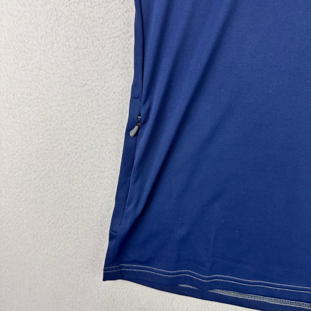 Club Ride T-Shirt Mens XL Blue Long Sleeve Performance Cycling Camo MTB Racing - Picture 5 of 9